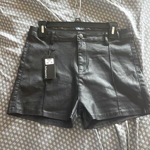 NWT XXL Black Stretch Shorts